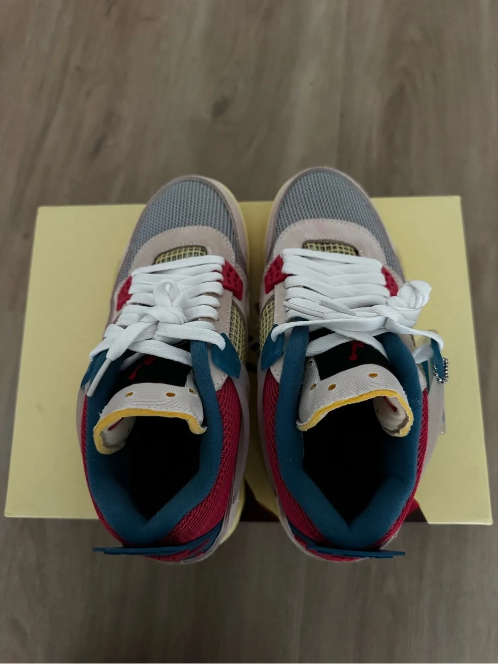 Jordan 4 Union Guava Ice. Size 6.5. Brand new with box.